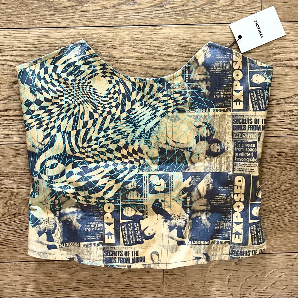 Miaou Leia Corset in Wanted newspaper